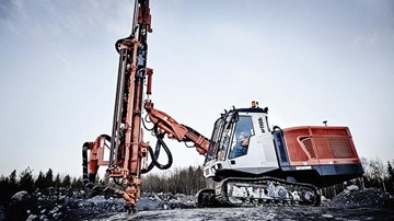 מכונת קידוח Sandvik DP1110i - זוקו שילובים